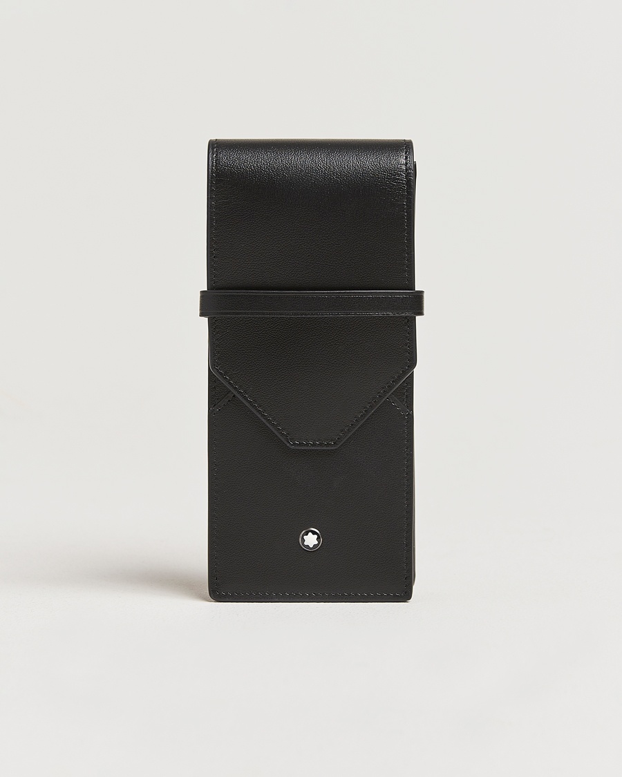 Montblanc Meisterstück 3-Pen Pouch Black – Sort