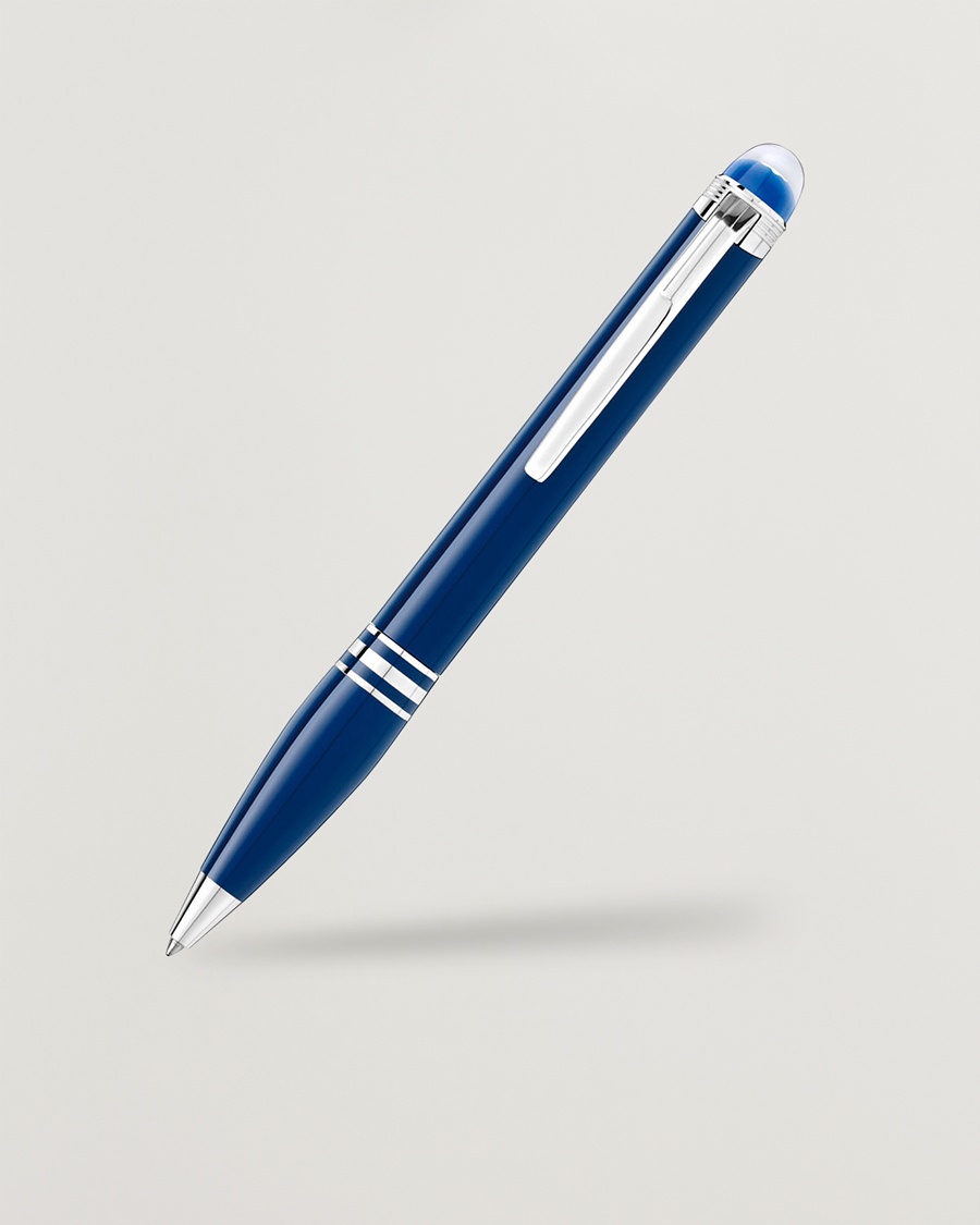 Montblanc StarWalker Blue Planet Precious Resin BP Blue – Blå