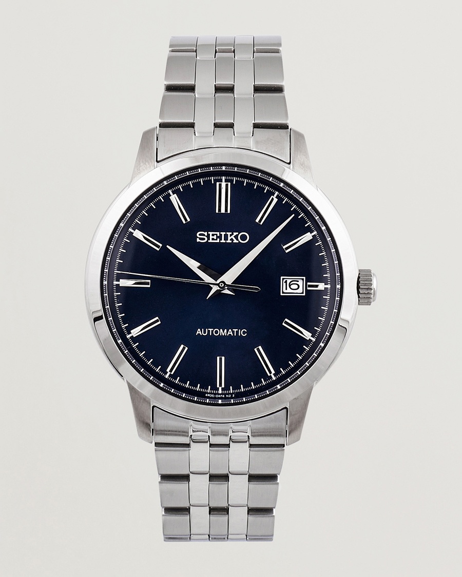Seiko Conceptual Automatic 41mm Steel Blue Dial – Blå