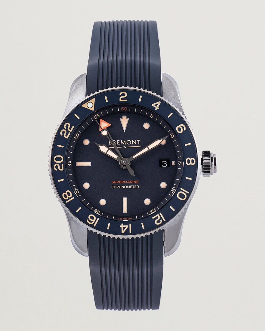  Limited Edition Supermarine Ocean GMT 40mm Grey Rubber