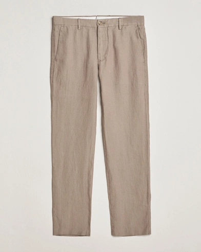  Theo Linen Trousers Greige
