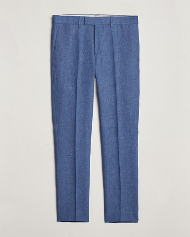  Grant Super Linen Pants Chambray Blue