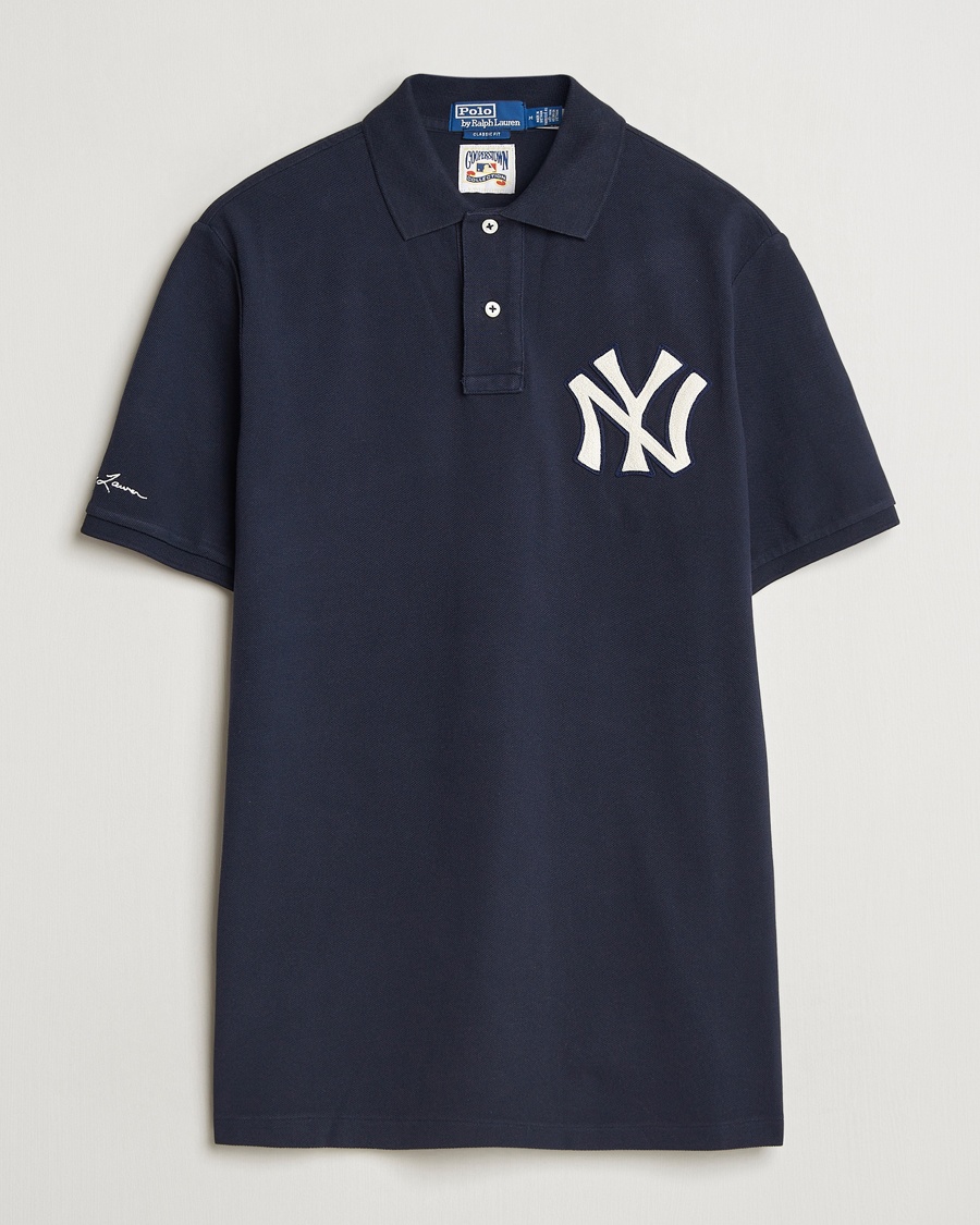 Herre | Preppy Authentic | Polo Ralph Lauren | MLB Yankees Polo Aviator Navy