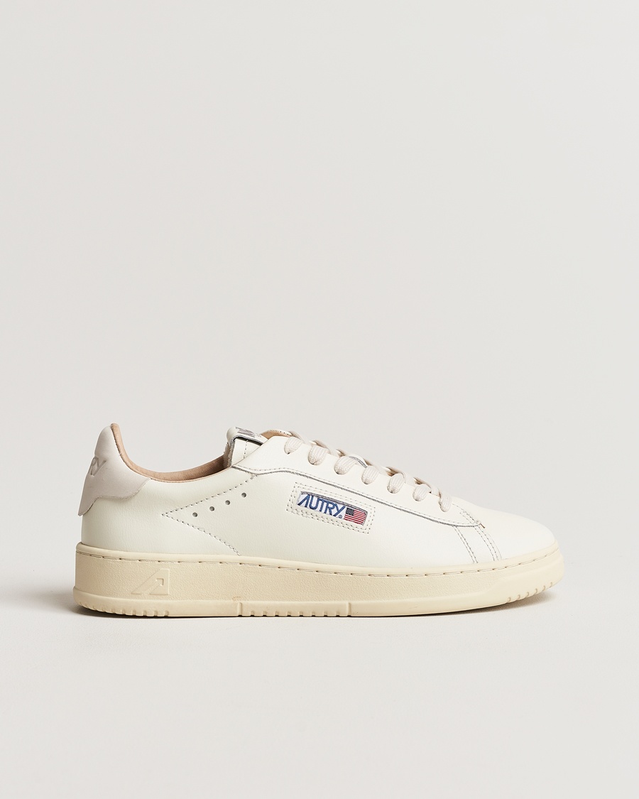 Autry Dallas Low Leather Sneaker Marshmellow – Hvid
