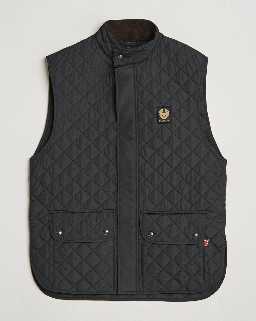 Belstaff Icon Gilet Black – Sort