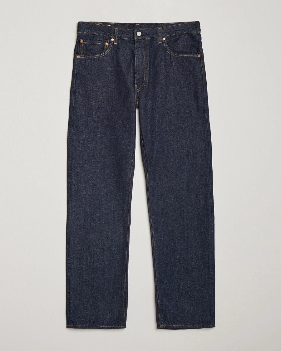 Levi's 555 Relaxed Straight Jeans Welcome To The Game – Blå