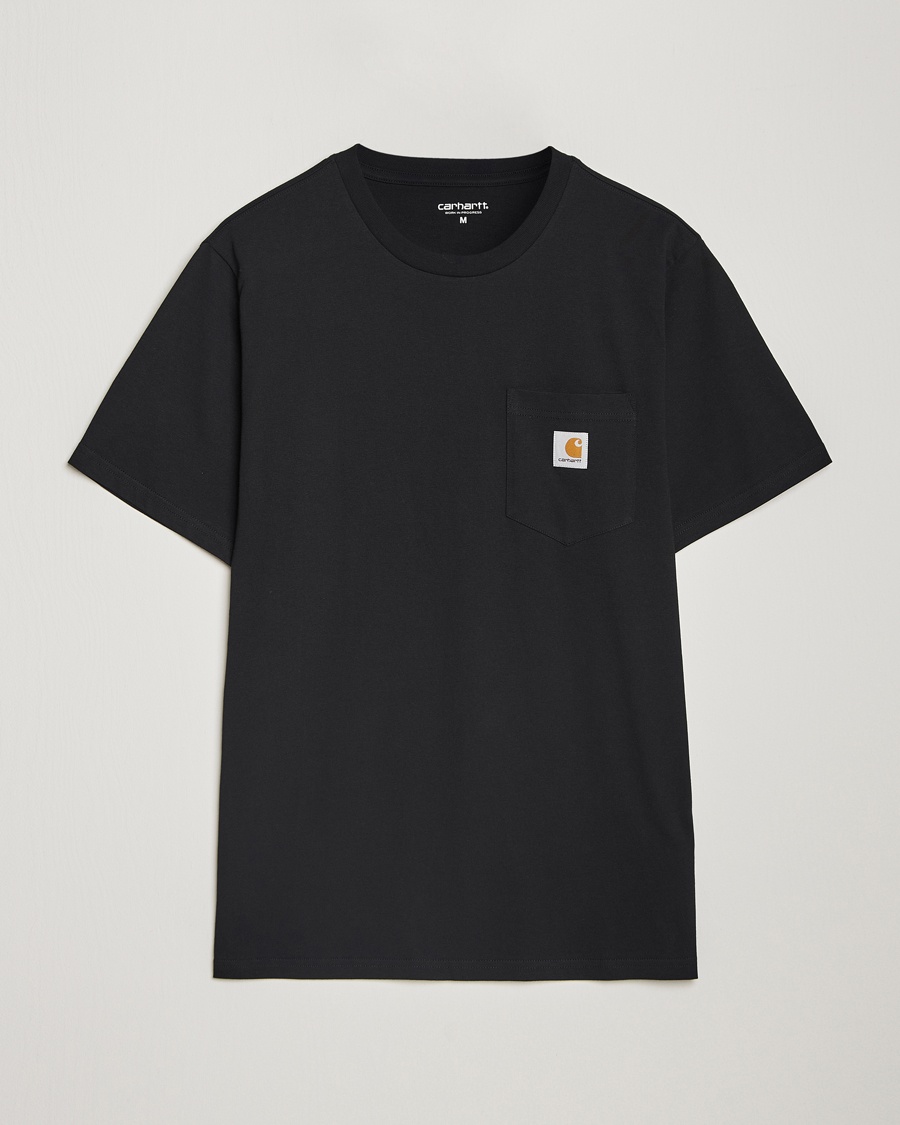 Carhartt WIP Pocket Cotton T-Shirt Black – Sort