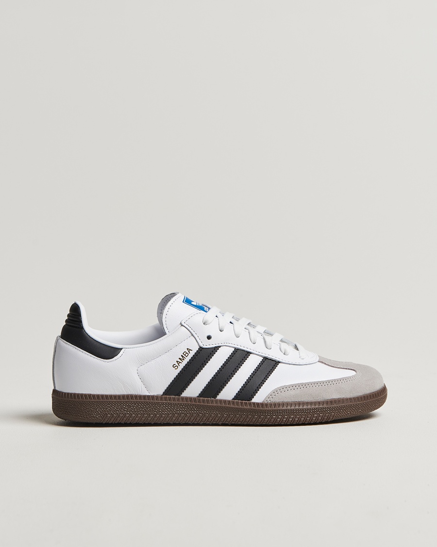 adidas Originals Samba OG Sneaker White/Black – Hvid