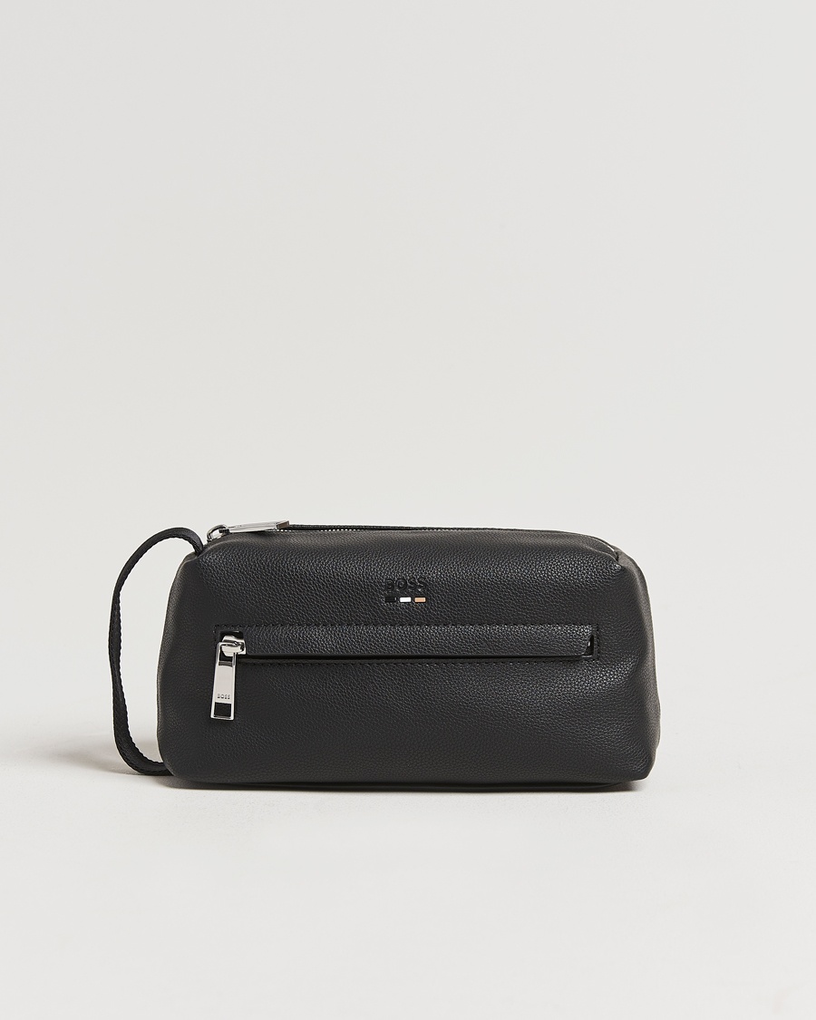 BOSS BLACK Ray Washbag Black – Sort