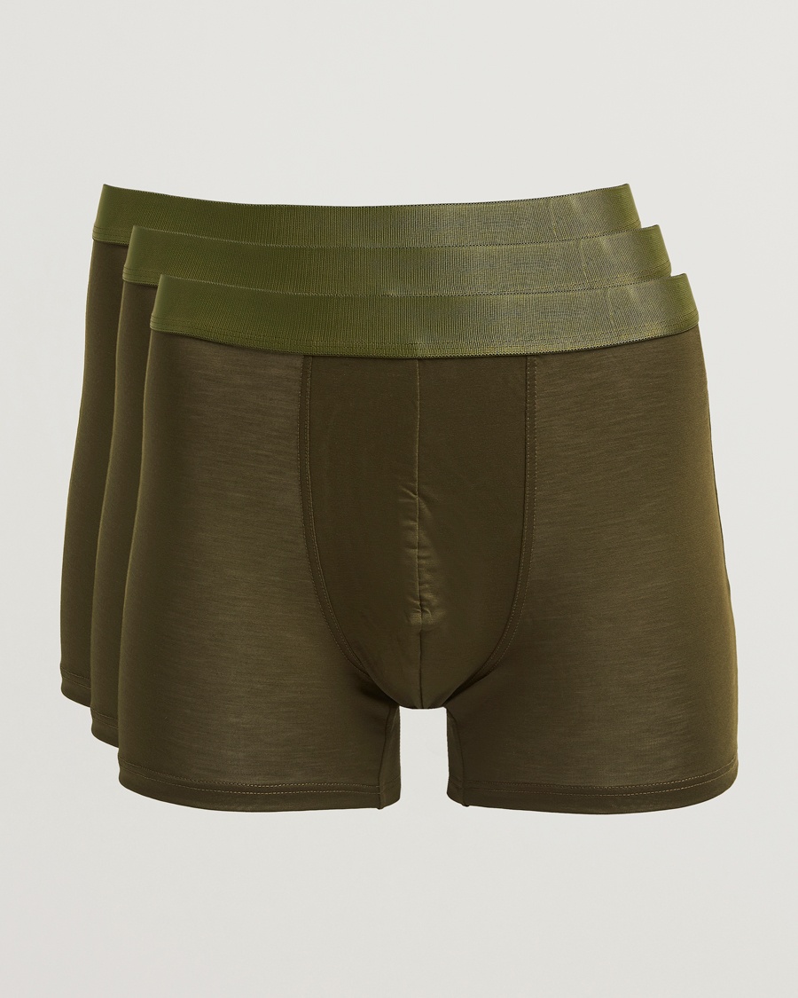 CDLP 3-Pack Boxer Briefs Olive Green – Grøn