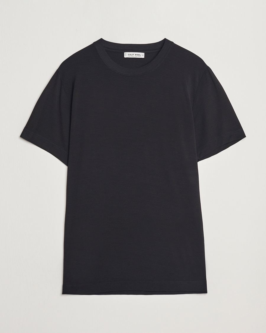 CDLP Wool T-Shirt Black – Sort