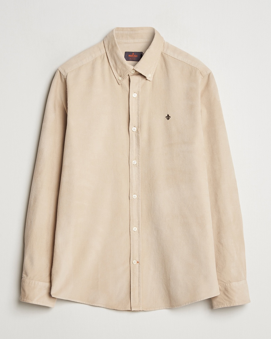 Herre | Fløjlsskjorter | Morris | Douglas Corduroy Shirt Khaki