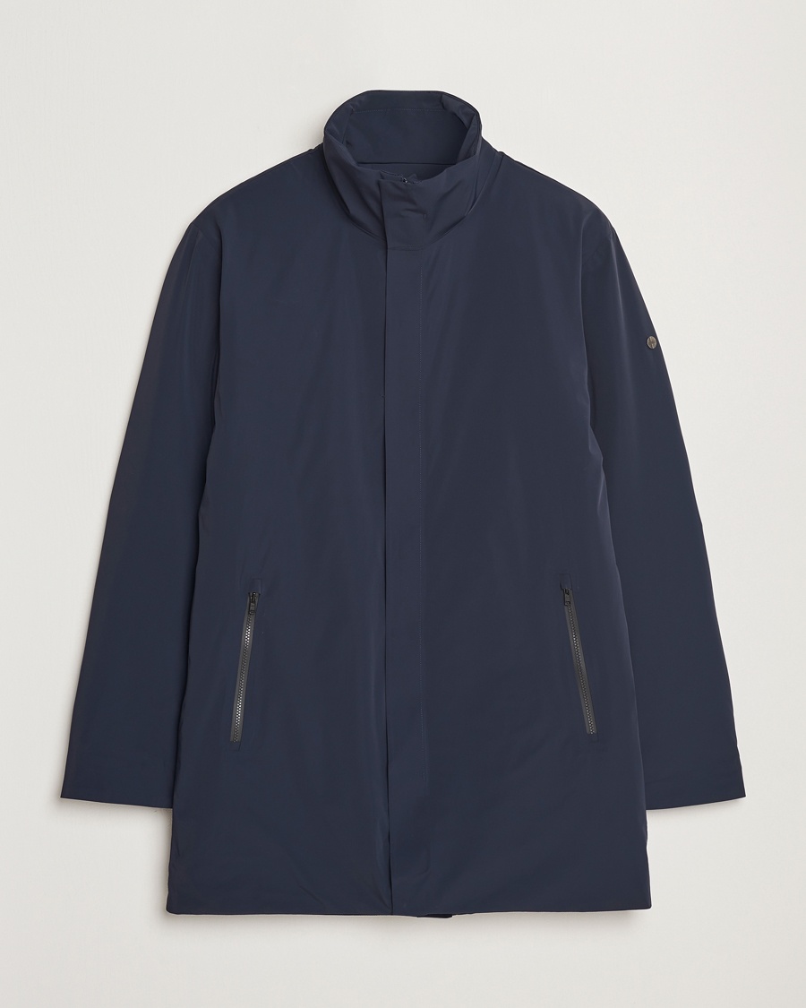 Herre | Scandinavian Edition | Scandinavian Edition | Town II Waterproof Lightweight Coat Midnight Blue