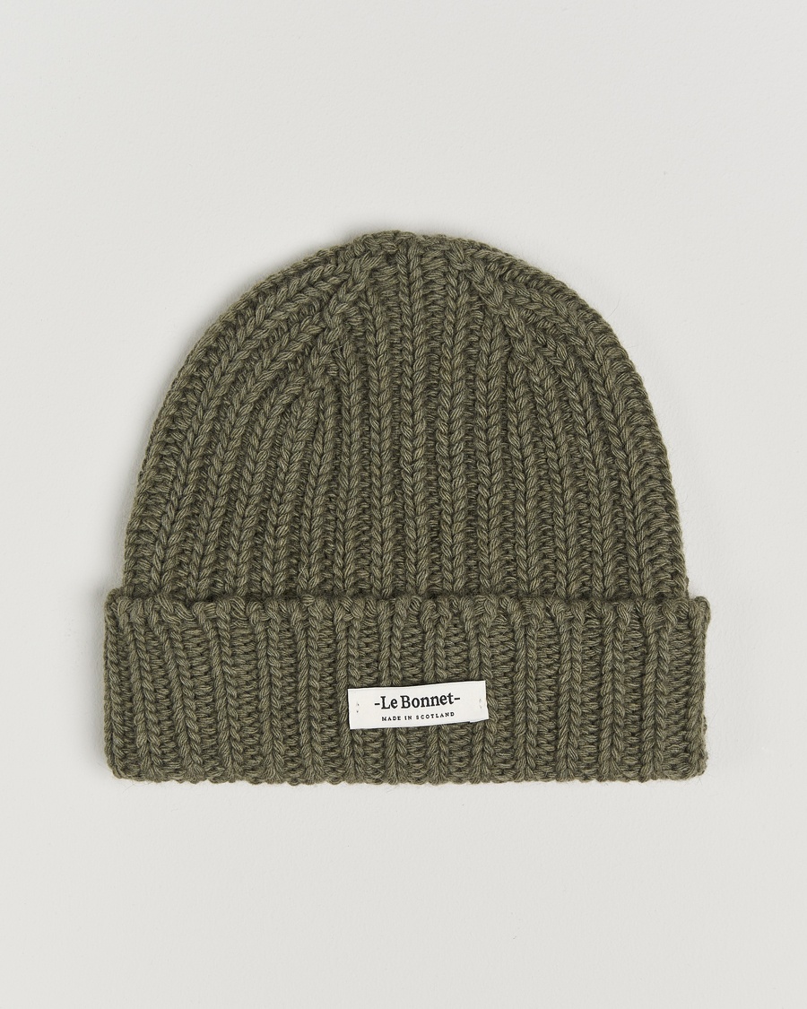 Le Bonnet Le Grand Logo Croco – Grøn