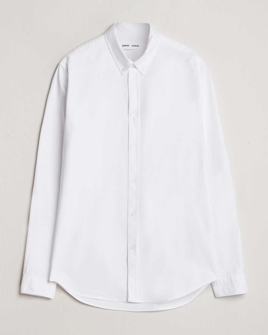 Samsøe Samsøe Saliam Oxford Shirt White – Hvid