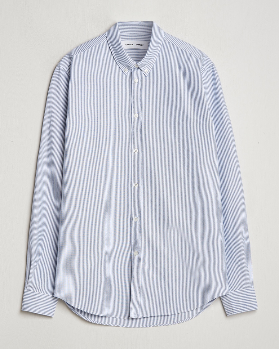 Herre | Samsøe Samsøe | Samsøe Samsøe | Saliam Oxford Shirt Oxford Narrow Stripe