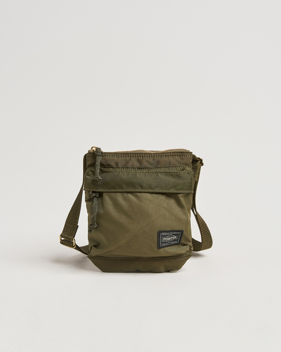 Porter-Yoshida & Co. Force Small Shoulder Pouch Olive Drab – Grøn