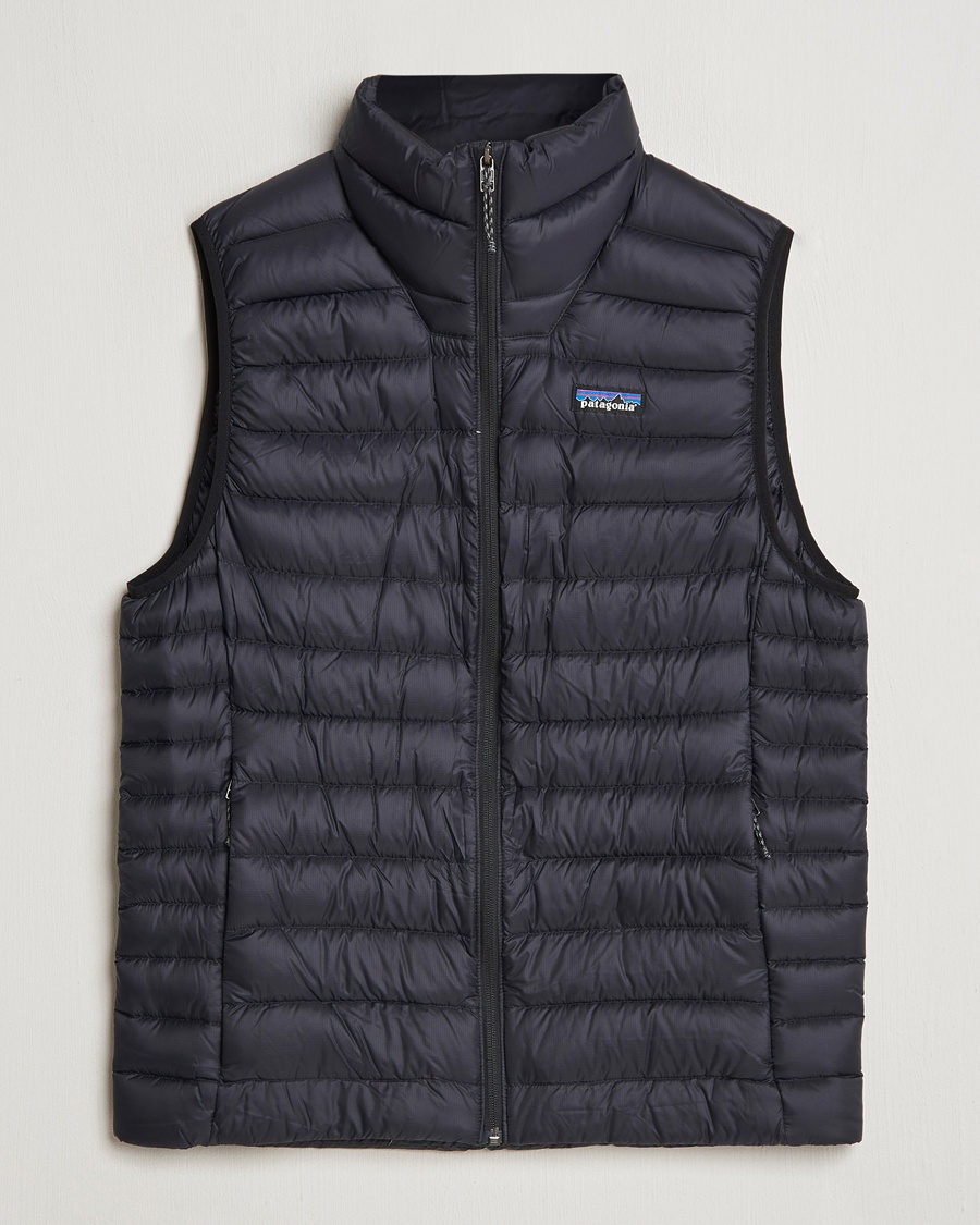 Patagonia Down Sweater Vest Black – Sort
