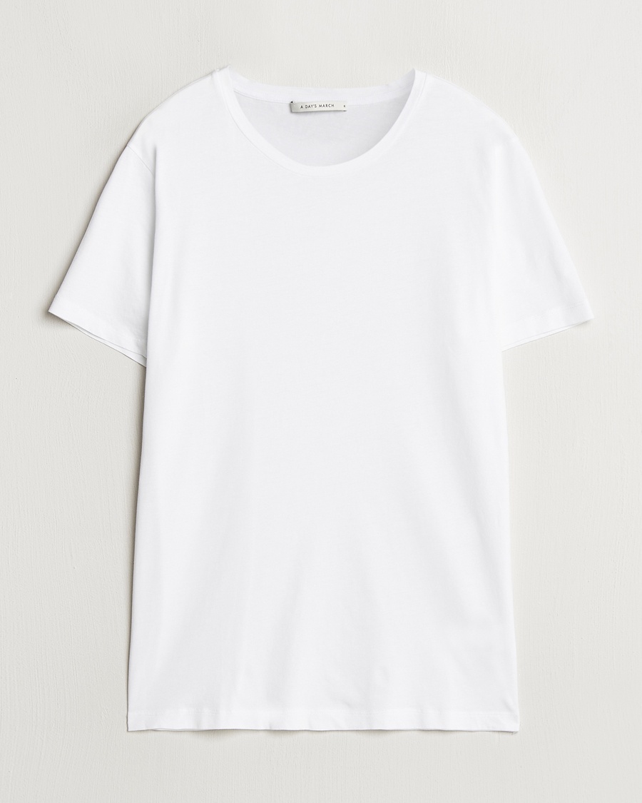 A Day's March Lightweight T-Shirt White – Hvid