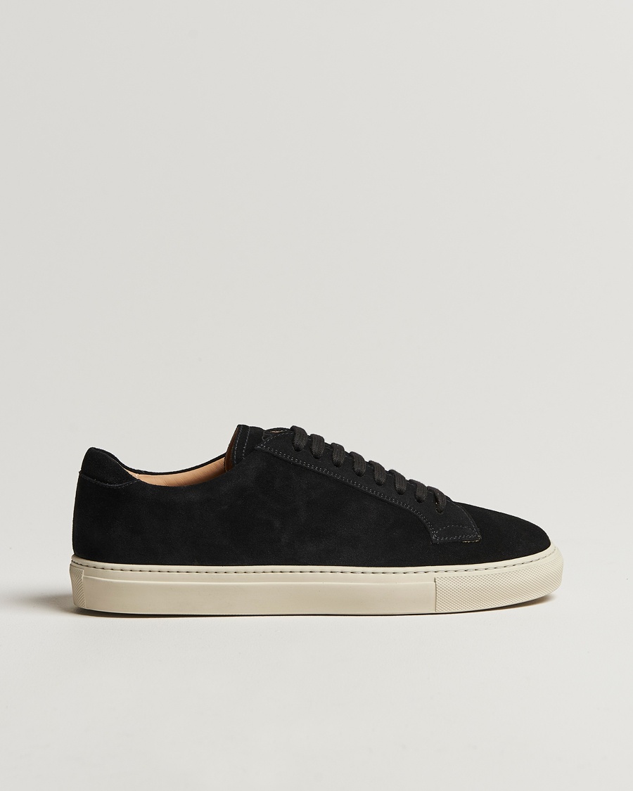 Sweyd 055 Suede Sneaker Black – Sort