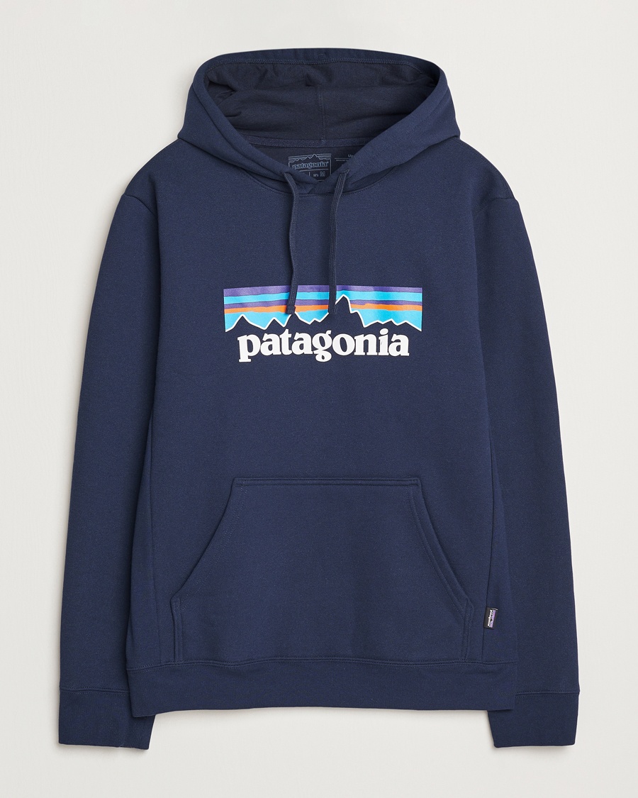Patagonia P-6 Logo Uprisal Hoody New Navy – Blå