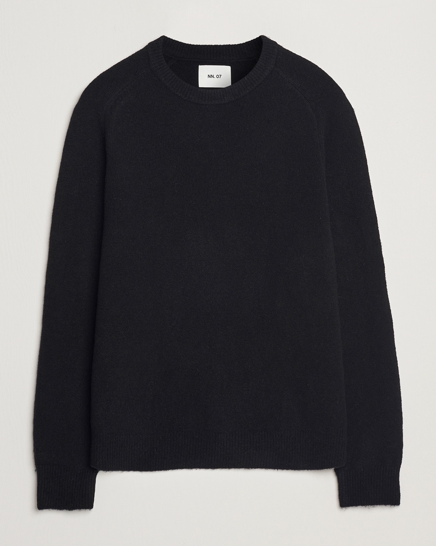 Herre | | NN07 | John Wool Knitted Sweater Black