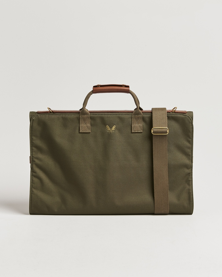 Bennett Winch Nylon Trifold Suit Carrier Olive – Grøn