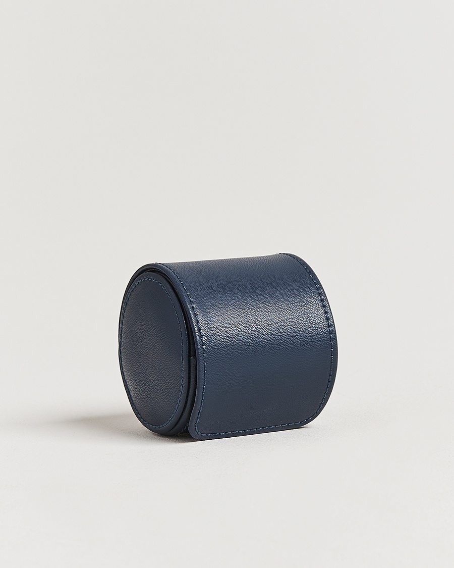 WOLF Single Watch Roll Earth Midnight Blue – Blå