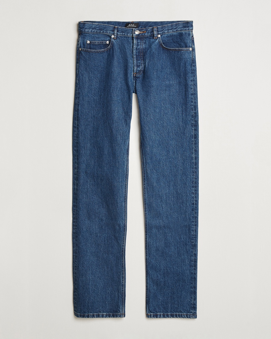 Herre | Straight leg | A.P.C. | New Standard Jeans Washed Indigo