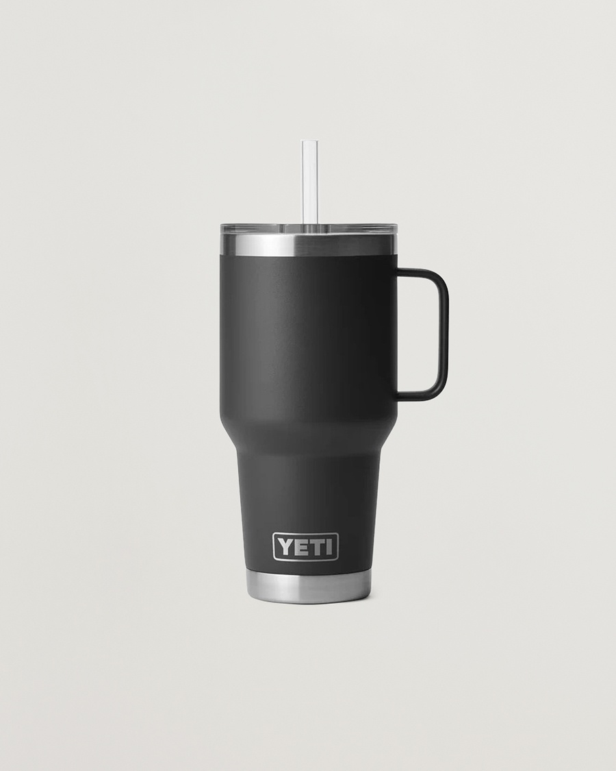 YETI Rambler 35 Oz Straw Mug Black – Sort