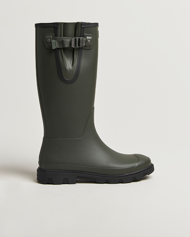 Hunter Boots Downpour Adjustable Boot Dark Olive – Grøn