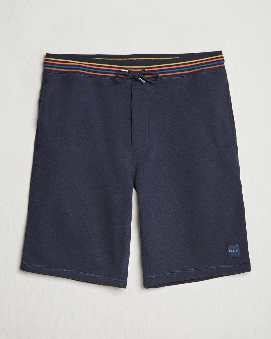 Paul Smith Artist Rib Sweatshorts Navy – Blå