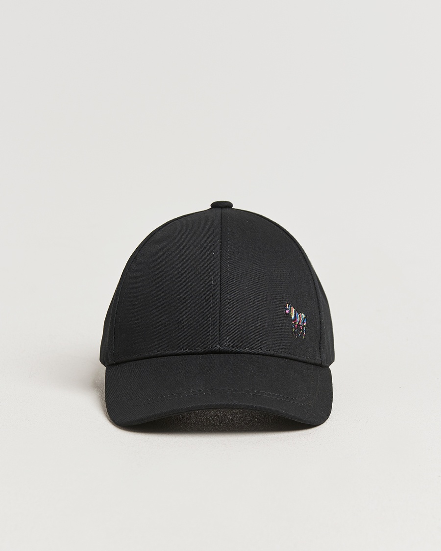 PS Paul Smith Baseball Zebra Cap Black – Sort
