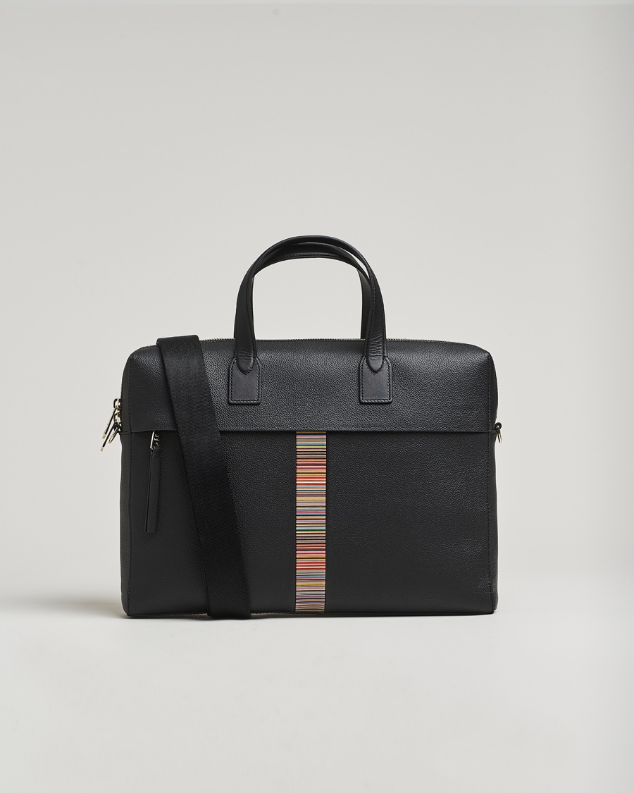 Paul Smith Paul SmithSignature Trim BriefcaseBlack – Sort