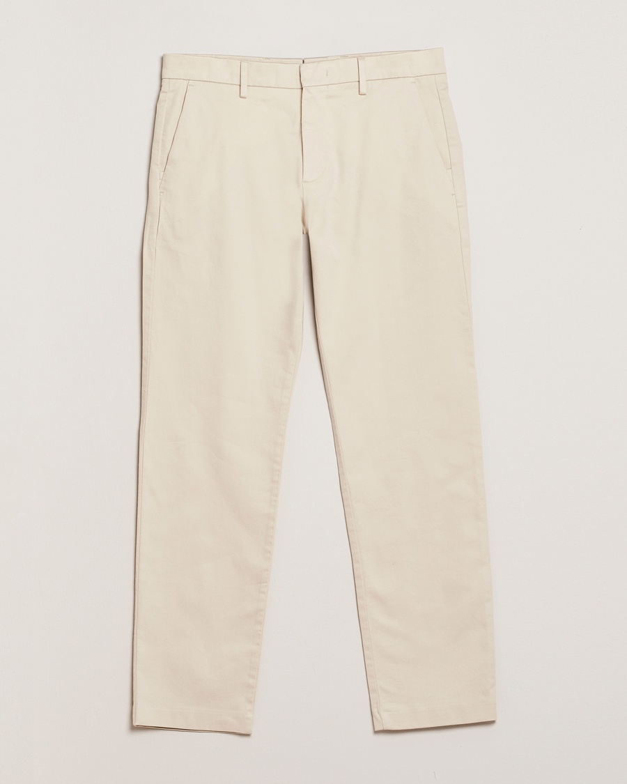 Herre | | NN07 | Theo Regular Fit Stretch Chinos Ivory