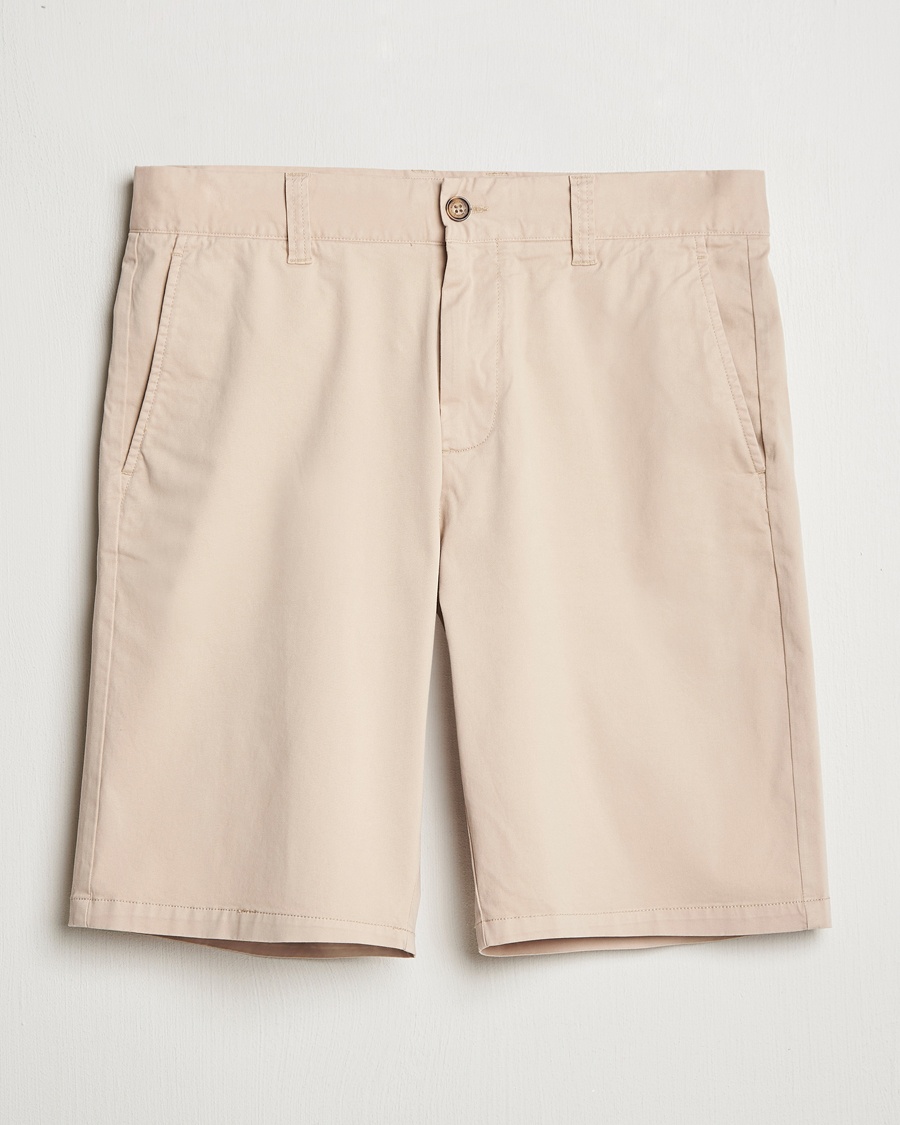 Herre | Business & Beyond - Casual | NN07 | Crown Shorts White Peppar