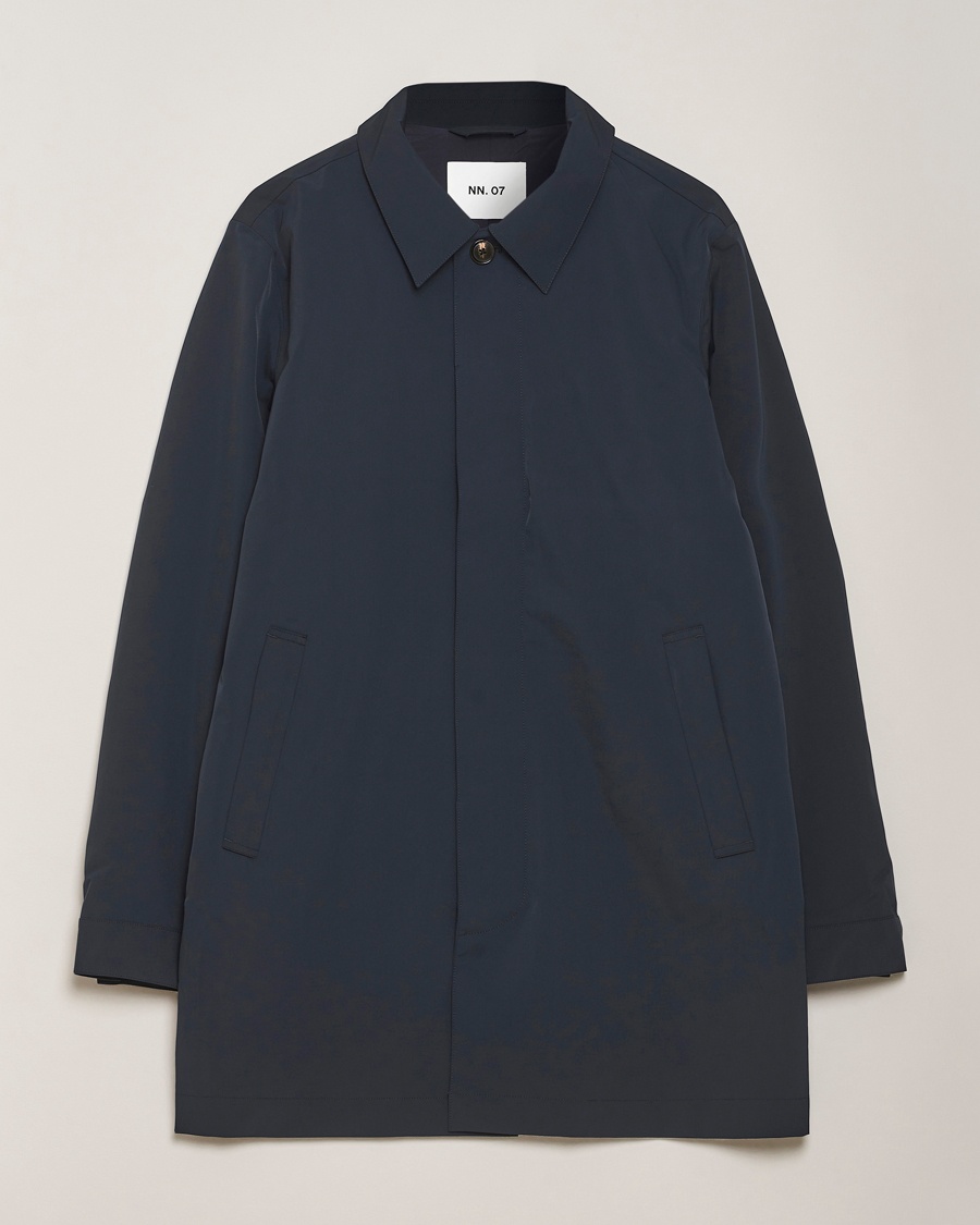 NN07 Kim Waterproof Car Coat Navy Blue – Blå