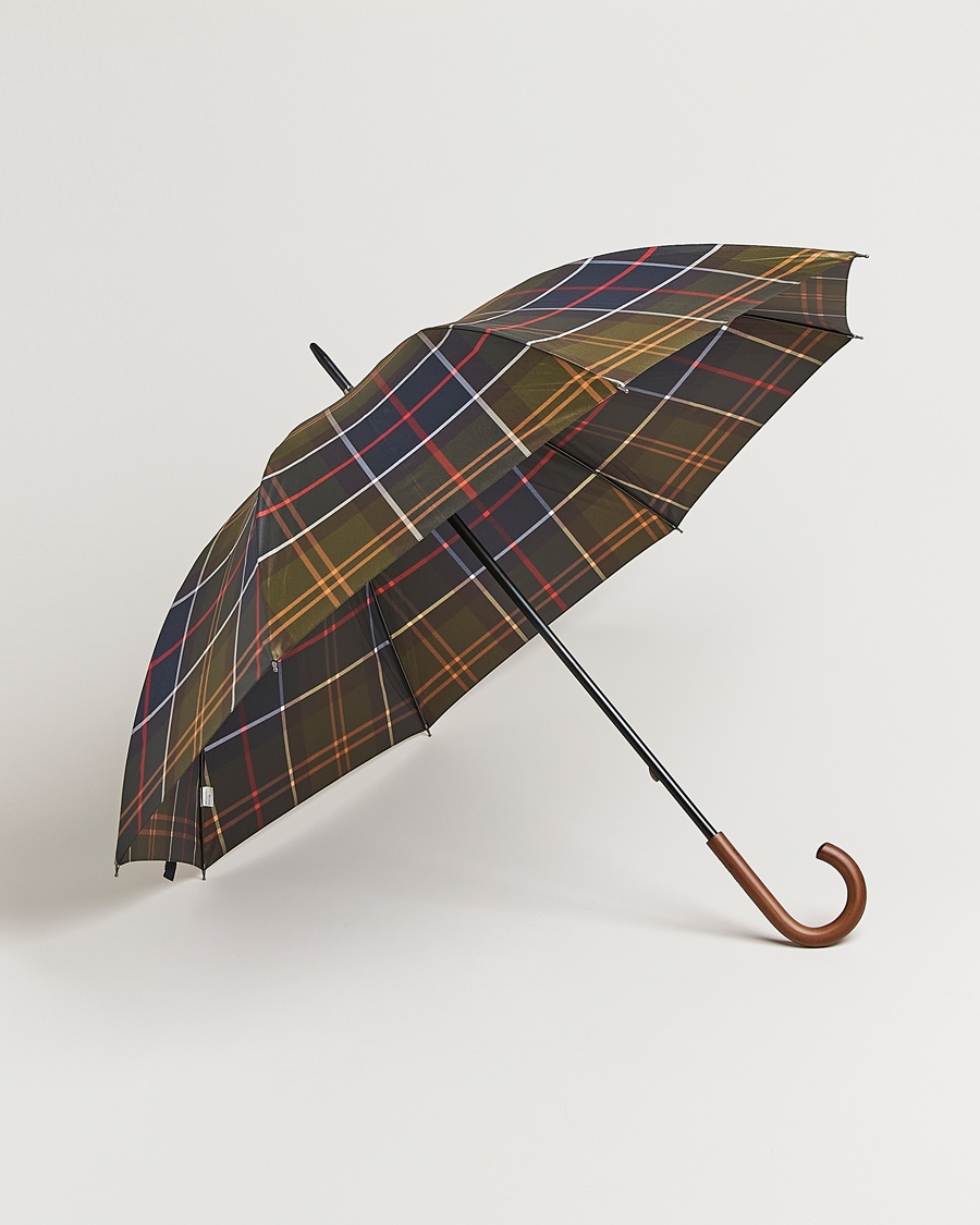 Barbour Lifestyle Barbour LifestyleFull Length Tartan UmbrellaClassic Tartan – Grøn