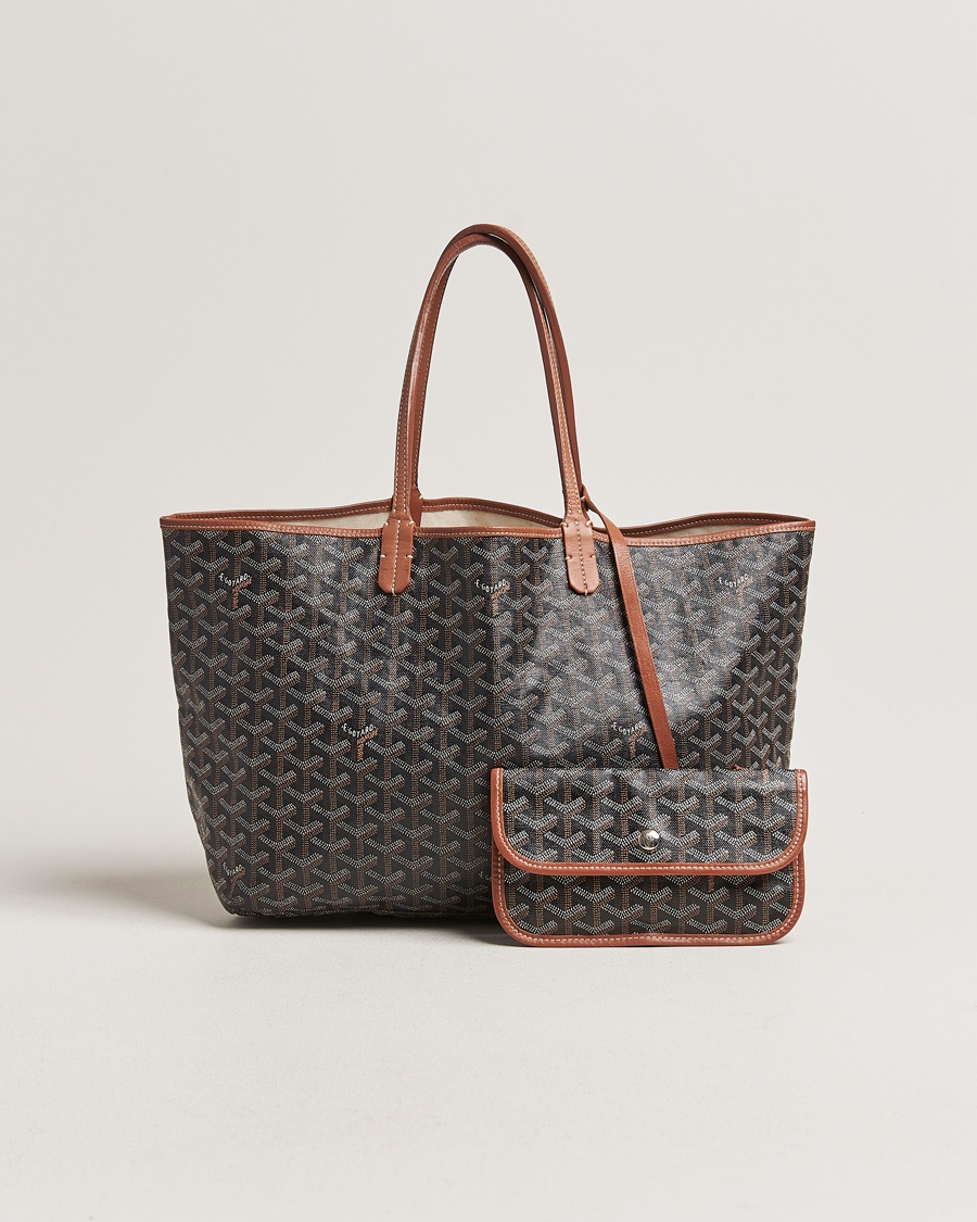 Herre | | Goyard Pre-Owned | Saint Louis PM Coated Canvas Tote Bag Brown