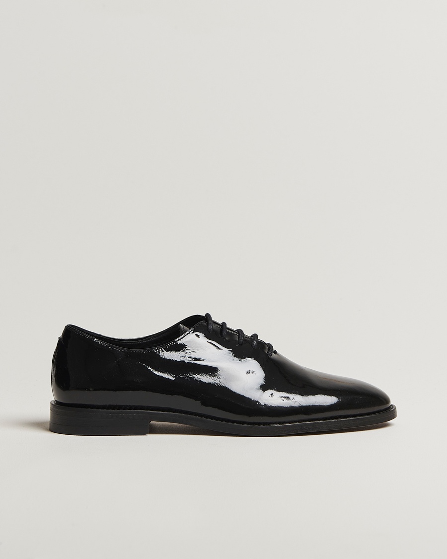Myrqvist Drottningholm Patent Shoe Black – Sort