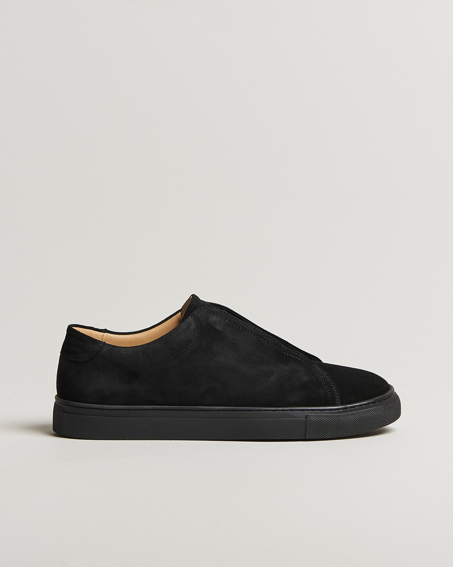 Myrqvist Alnö Sneakers Black Suede – Sort