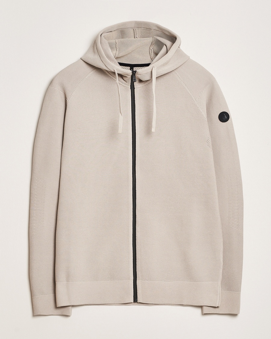 Sail Racing Element Seamless Hooded Full Zip Sand – Beige