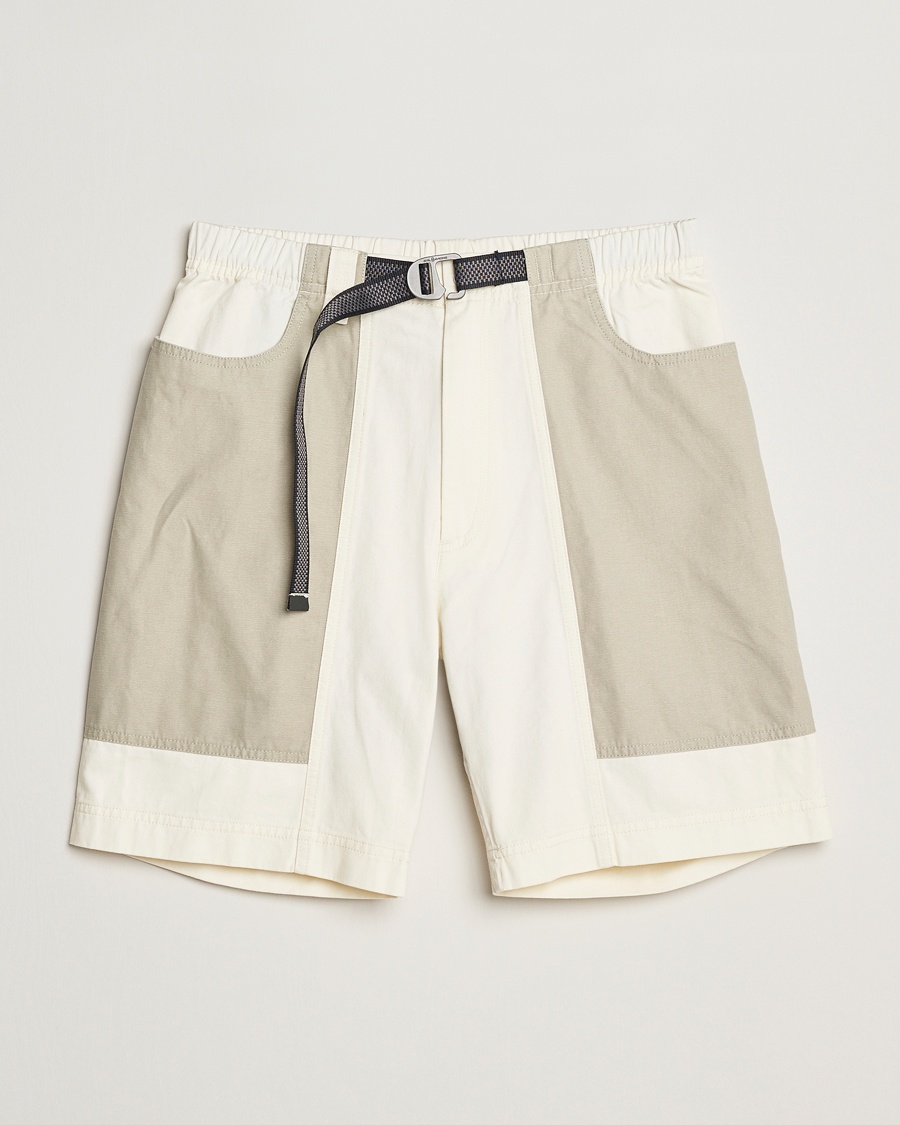 Herre | | Sail Racing | Breeze Cotton Twill Blocked Shorts Off White