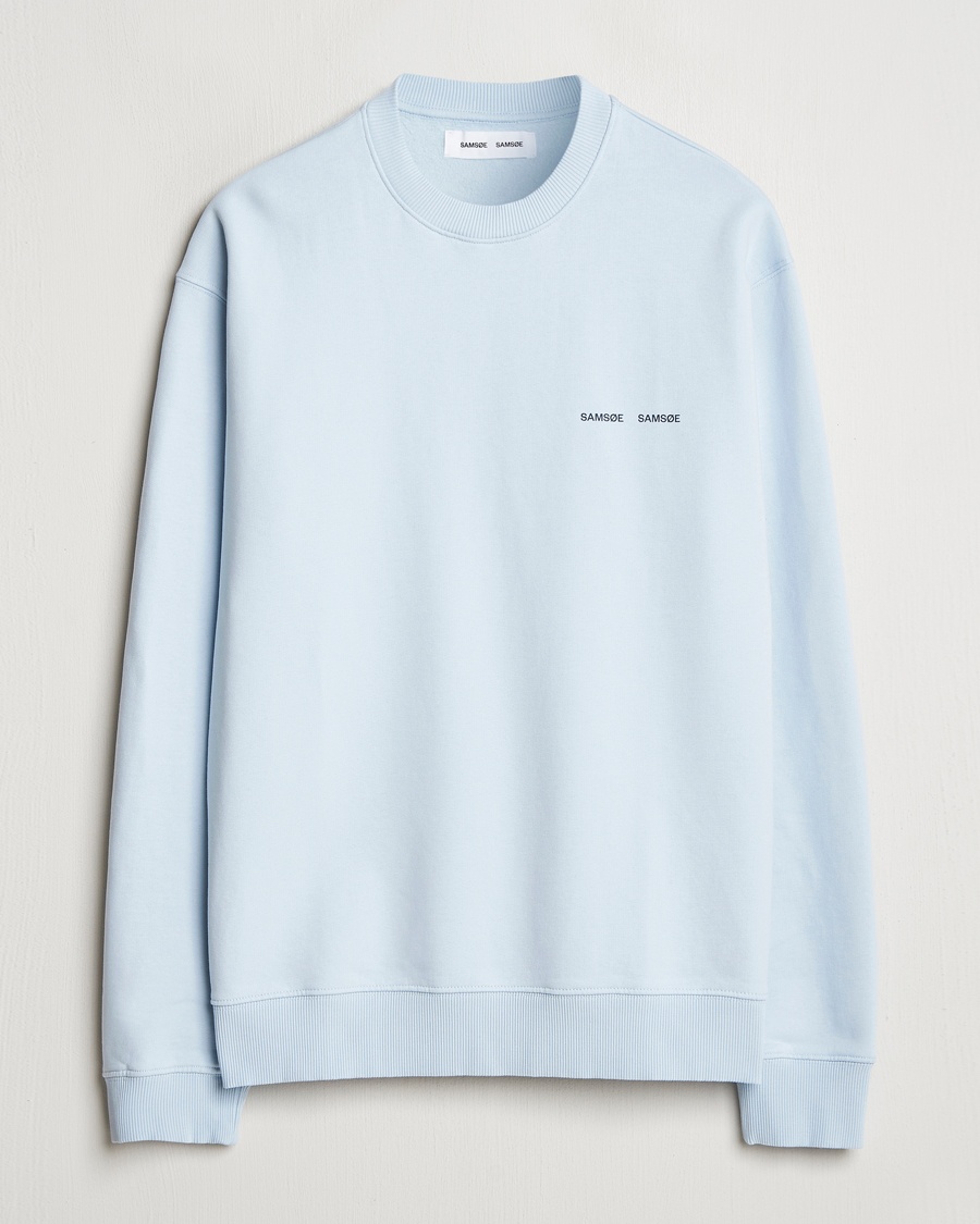 Herre | Business & Beyond | Samsøe Samsøe | Norsbro Crew Neck Sweatshirt Skyway