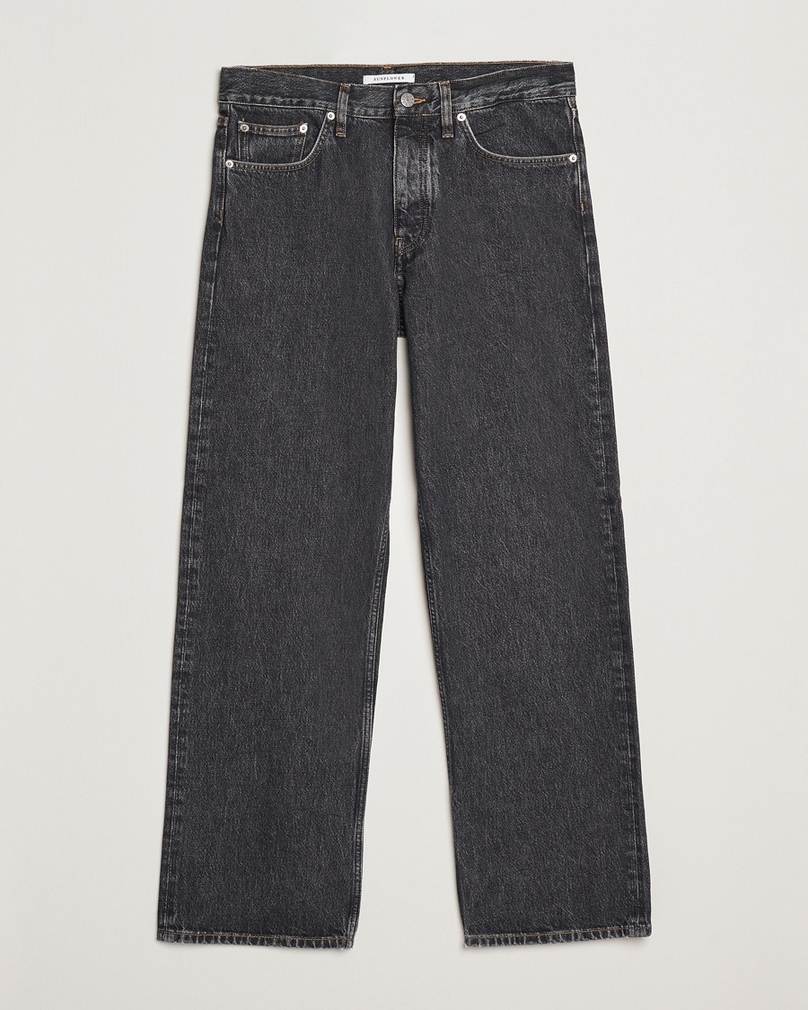 Herre | | Sunflower | Loose Jeans Black Stone