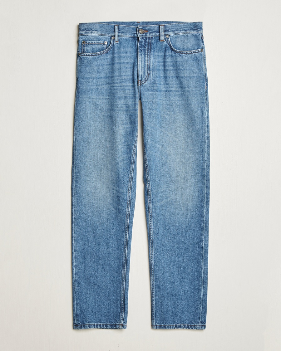 Zegna 5-Pocket Denim Jeans Medium Blue Wash – Blå