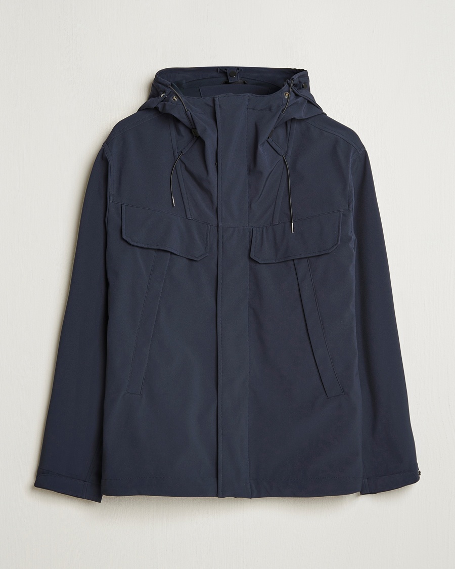 Herre | Moderne jakker | C.P. Company | Shell-R Goggle Hood Jacket Navy