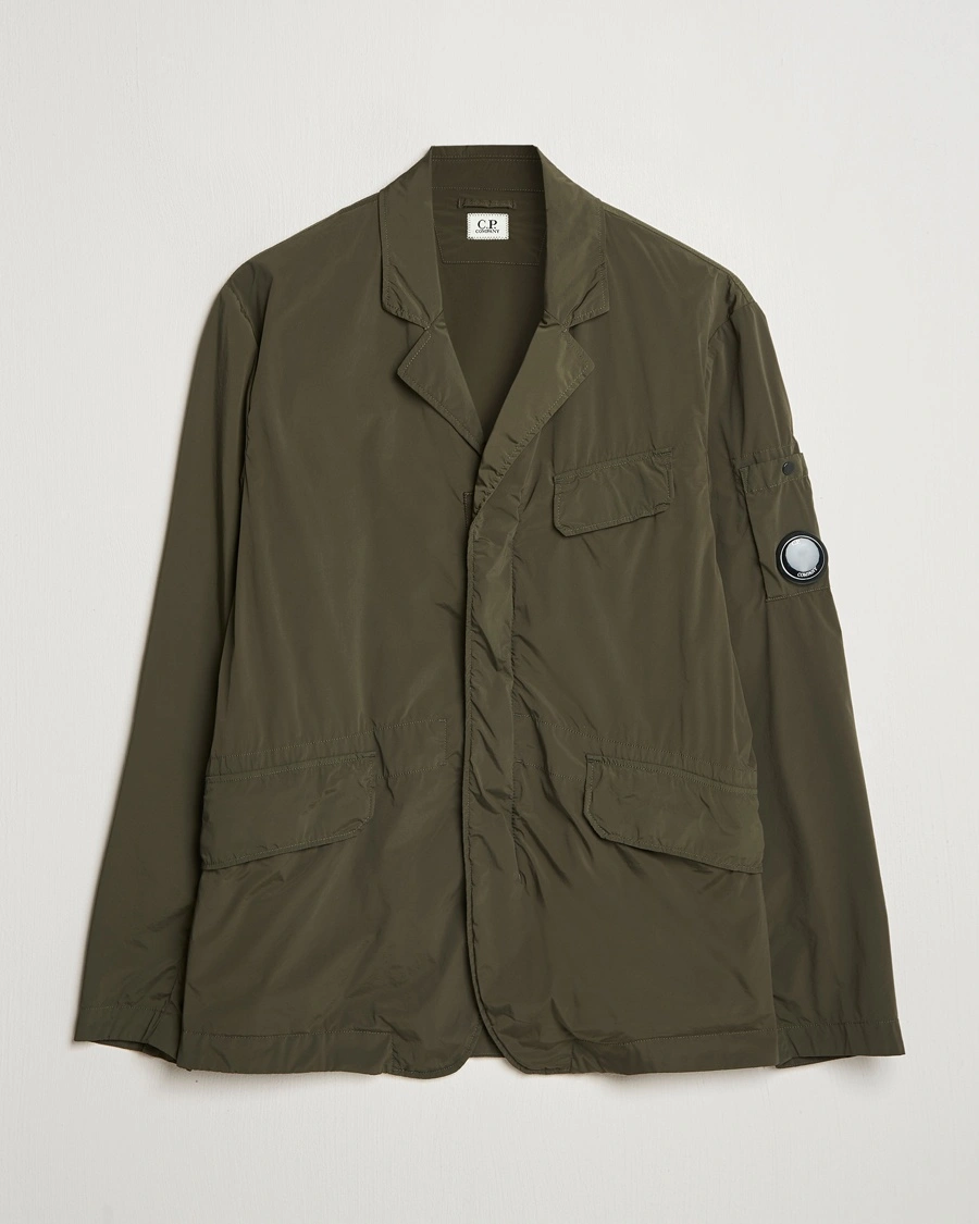 Herre | Moderne jakker | C.P. Company | Nycra R Blazer Jacket Dark Olive