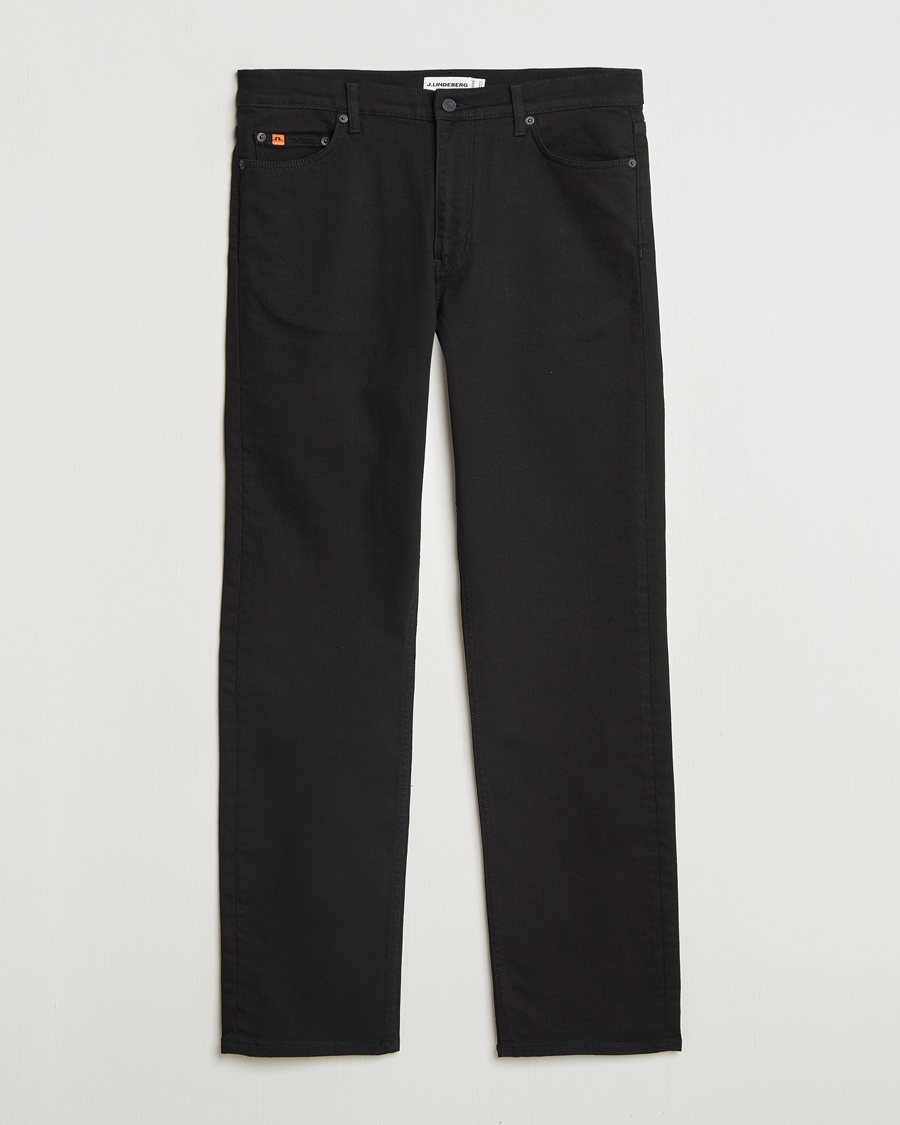 J.Lindeberg Cody Reg Jeans Stay Black – Sort