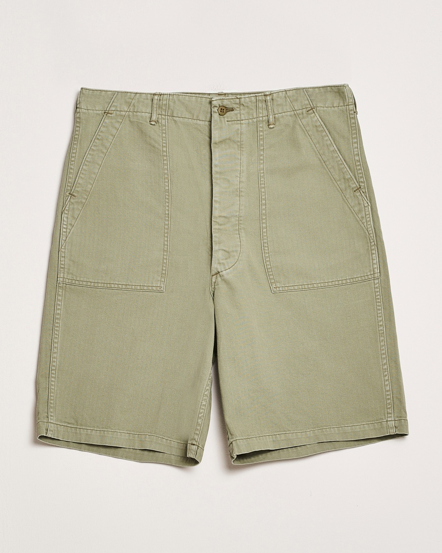 Herre | | orSlow | Summer Fatigue Shorts Green